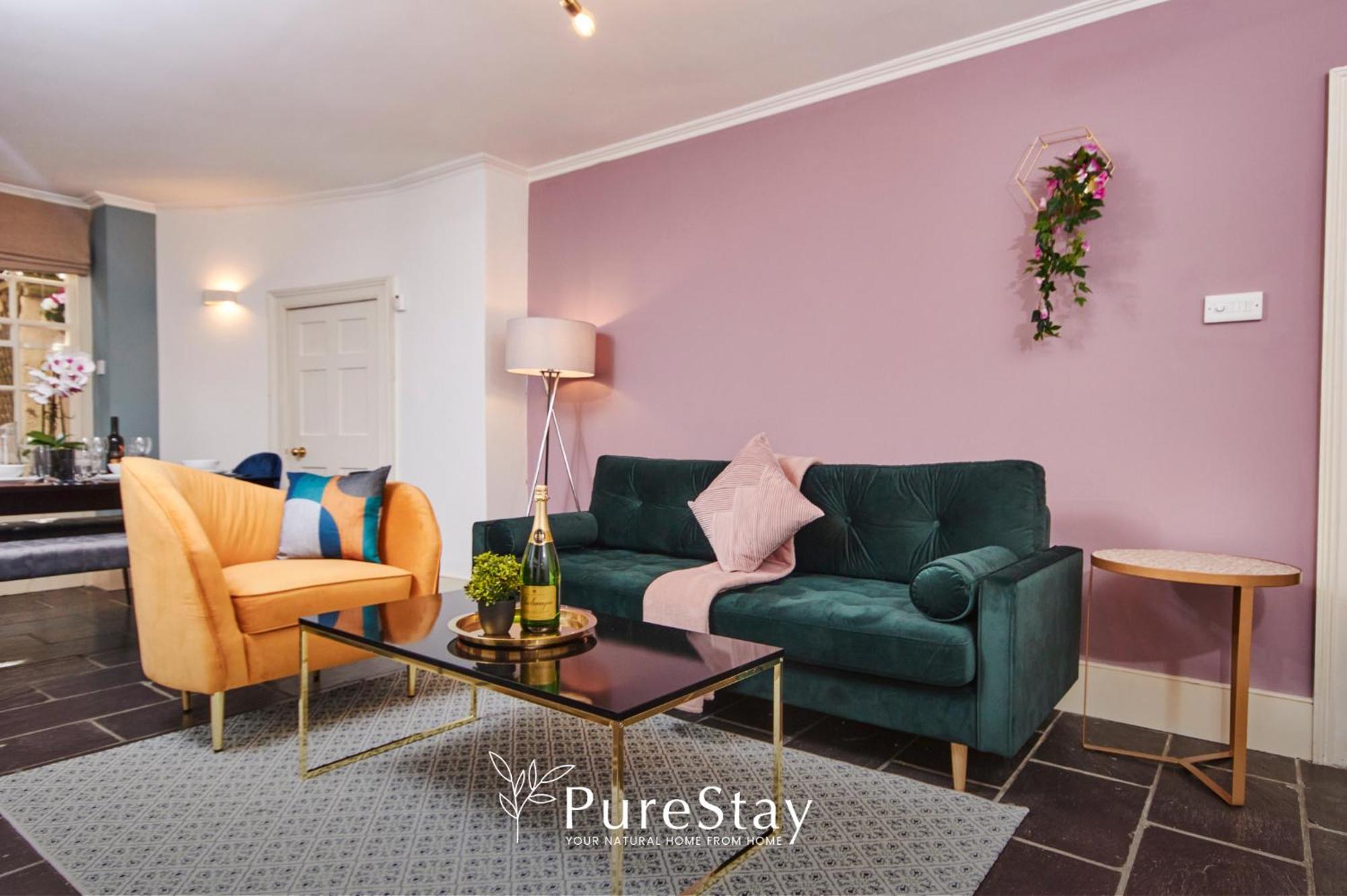 Beautiful 2Bedroom 4 Actual Beds House With Wifi By Purestay Бат Экстерьер фото